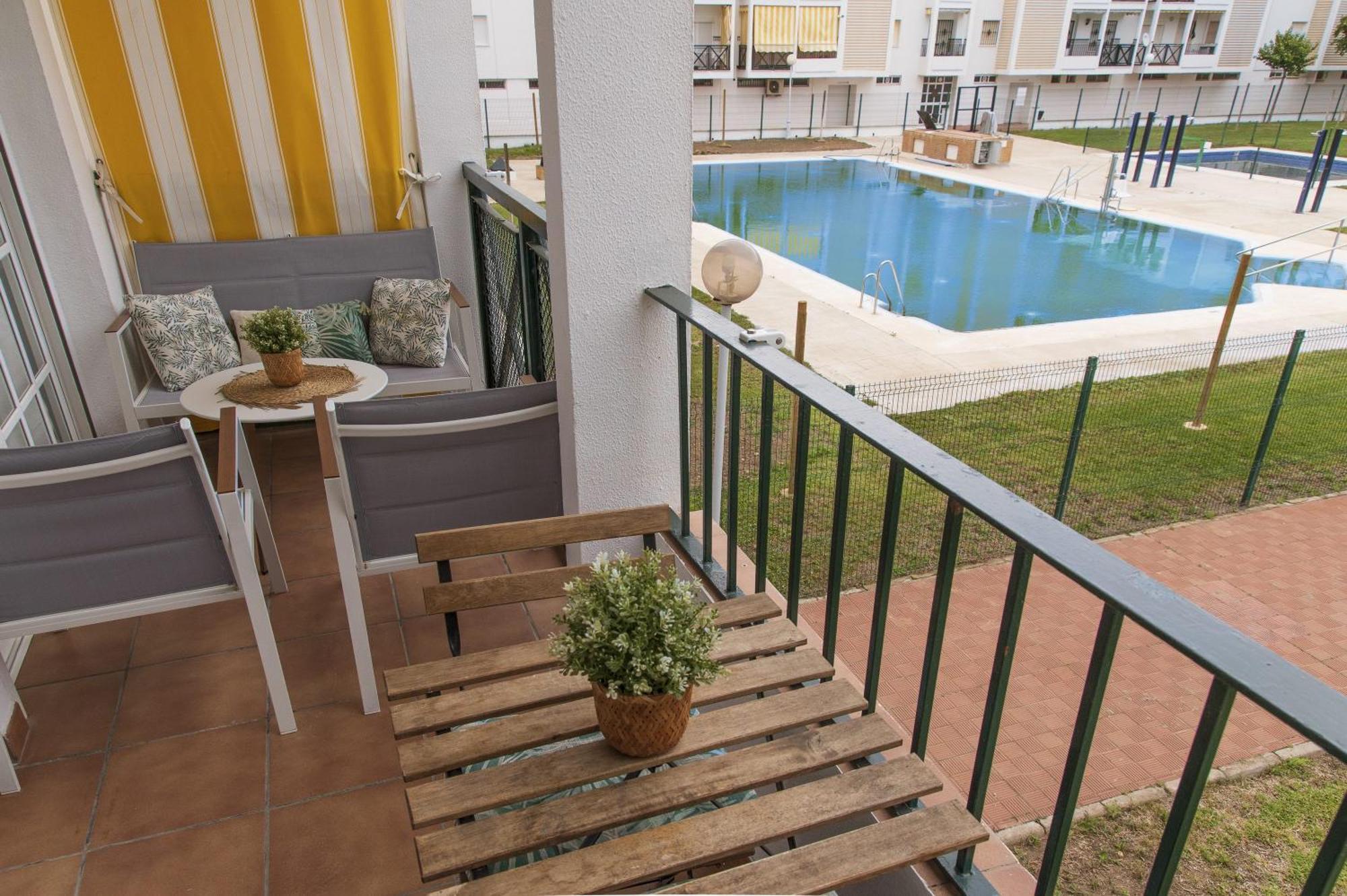 Apartamento Playas De Huelva El Portil Exteriör bild